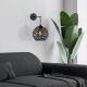 OPVIQ Zidna lampa Fellini MR 710, crna - EP3004387