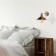 OPVIQ Zidna lampa Sivani MR 889, zlatna - EP3004432