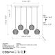OPVIQ Visilica Selcuklu MR -789-1, zlatna - EP3004450