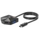MANHATTAN 4-Port USB 3.0 Type-C  Type-A Combo Hub 2x2 181150 - EP3211089