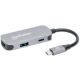 MANHATTAN USB-C to HDMI (4K@30Hz) 3-in-1 Docking with Power 130707 - EP3212079