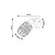 Rabalux Spot rasveta Indiana E14 1x MAX 25W crna (5281) - 5281