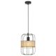 Rabalux Visilica Indiana E27 1x MAX 40W crna (5283) - 5283