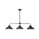 Rabalux Visilica Dragan E27 3x MAX 60W mat crno (5309) - 5309