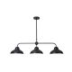 Rabalux Visilica Dragan E27 3x MAX 60W mat crno (5309) - 5309