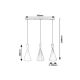 RABALUX Visilica Trincola crna, E27 40W - 5312-1