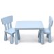 BBO Set sto i stolice za decu, plava - 533-920308