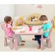 BBO Set sto i stolice za decu, roze - 533-920292