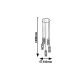Rabalux Visilica Oberon E14 5x MAX 40W braon (5340) - 5340