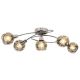 Rabalux Plafonjera Tamara E14 5x MAX 40W hrom (5349) - 5349