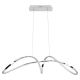 Rabalux Visilica Aisha LED 38W hrom (5358) - 5358-1