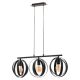 Rabalux Visilica Cortado E27 3x MAX 40W crna (5361) - 5361