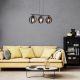 Rabalux Visilica Cortado E27 3x MAX 40W crna (5361) - 5361