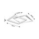 Rabalux Plafonjera Malcolm LED 35W crna (5366) - 5366