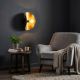 OPVIQ Zidna lampa Sivani MR 839, crna/zlatna - EP3004654
