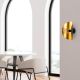 OPVIQ Zidna lampa Sivani MR 839, crna/zlatna - EP3004654