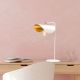 OPVIQ Stona lampa Sivani MR 844, bela/zlatna - EP3004684