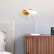 OPVIQ Stona lampa Sivani MR 844, bela/zlatna - EP3004684