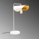 OPVIQ Stona lampa Sivani MR 844, bela/zlatna - EP3004684