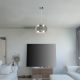 Rabalux Visilica Basil E27 1x MAX 40W brušeni hrom (5383) - 5383