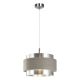 Rabalux Visilica Basil E27 1x MAX 40W brušeni hrom (5383) - 5383