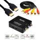 VELTEH HDMI na 3RCA adapter konverter crni - 54-600