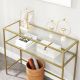 HANAH HOME Kozolni sto By-4, zlatna - EP3057794