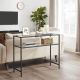 HANAH HOME Kozolni sto By-4, crna - EP3057800