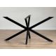 HANAH HOME Metalni nogari za sto Ahtapot, crna - EP3132481