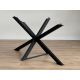 HANAH HOME Metalni nogari za sto Ahtapot, crna - EP3132481