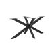 HANAH HOME Metalni nogari za sto Ahtapot, crna - EP3132481