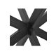 HANAH HOME Metalni nogari za sto Ahtapot, crna - EP3132481
