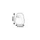 Rabalux Dekorativna rasveta Baloo LED 04W bela (5410) - 5410