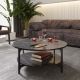 HANAH HOME Klub sto Versy, crna - 541HDL1212