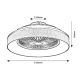 RABALUX Plafonjera Benicio LED 35W - 5420