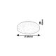 Rabalux Plafonjera Rob LED 32W bela (5436) - 5436