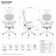 MODUL Radna stolica Ergoforma siva oc-656 - EP3127965