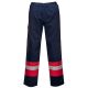 PORTWEST Radne pantalone Bizflame FR56, teget/crvena - 54804