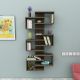 HANAH HOME Polica za knjige Lotus, braon - 550ARN1603