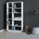 HANAH HOME Polica za knjige Luma, bela - 550ARN1612