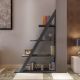HANAH HOME Polica za knjige Arven, antracit - 550ARN1631