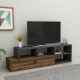 HANAH HOME TV komoda Duru, braon/antracit - 550ARN2189