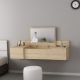 HANAH HOME Sto za šminkanje Zakkum, krem - 550ARN2224