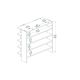 HANAH HOME Cipelarnik Sargel, antracit - 550ARN2631