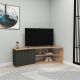 HANAH HOME Ugaona TV komoda Termera, braon/antracit - 550ARN2976