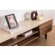 HANAH HOME TV komoda Clark, krem/braon - 550ARN3449