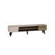 HANAH HOME TV komoda Clark, krem/braon - 550ARN3449