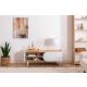 HANAH HOME TV komoda Mindy, bela/braon - 550ARN3453