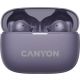 CANYON Bluetooth slušalice OnGo TWS-10, ljubičasta - CNS-TWS10PL