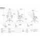 MODUL Gejmerska stolica Nimbus-L plavo-crna gc-004 - EP3130670